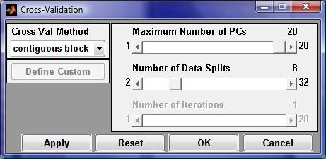 Cross Validation GUI