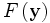 F\left( \mathbf{y} \right)